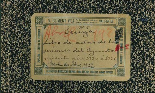 5-Llibre actes Senija Abril 1920-Abril 1922