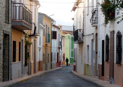Carrer a Senija