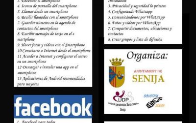 CURS DE SMARTPHONE, WHATSAPP I FACEBOOK 2022